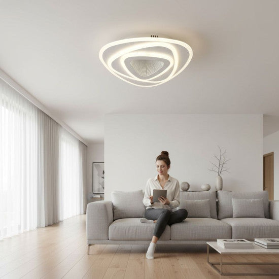 Plafoniera LED Bestla 48W, 3500lm, 240x55mm