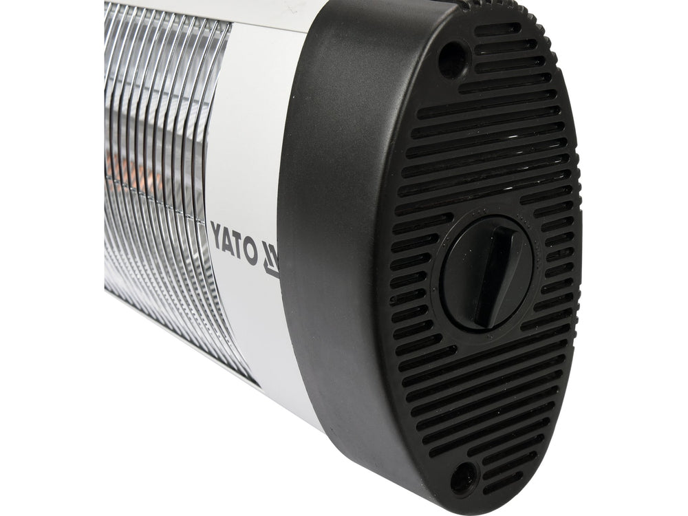 Incalzitor cu Infrarosu Yato 2000W, Lampa de Cuart, Reglaj Temperatura, Montaj pe Perete sau Tavan, Interior si Exterior - vedere 4