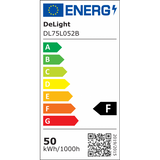 Lustra LED Patrata 50W, 2 Brate, 3 Culori, Telecomanda IR