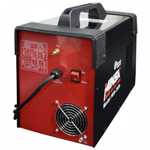 Aparat sudura invertor cu sarma Minsk Electro MPA-360A, 360A, MIG-MAG, protectie supraincalzire, cabluri cupru, suport magnetic