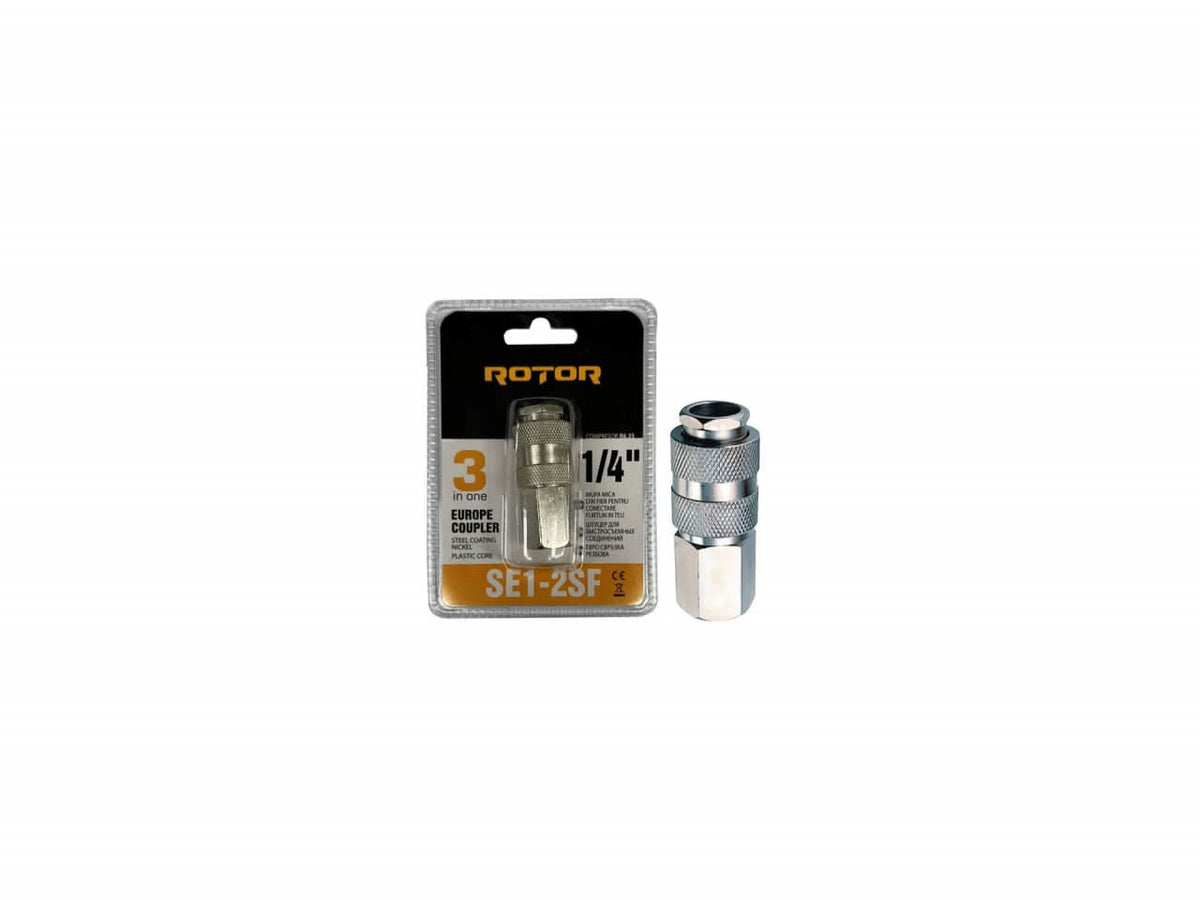 Mufa Rapidă Mamă 1/4" R6.35 ROTOR - SE1-2SF