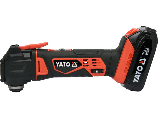 Unealta multifunctionala oscilanta profesionala Yato 18V cu acumulator 2Ah - vedere 1
