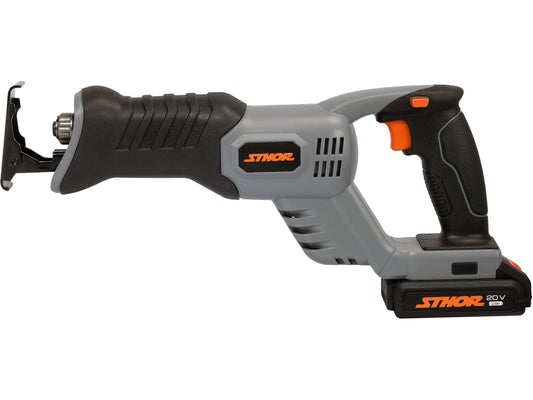 Fierastrau Sabie STHOR 20V, 1x2Ah, Portabil, Pentru Lemn si Metal