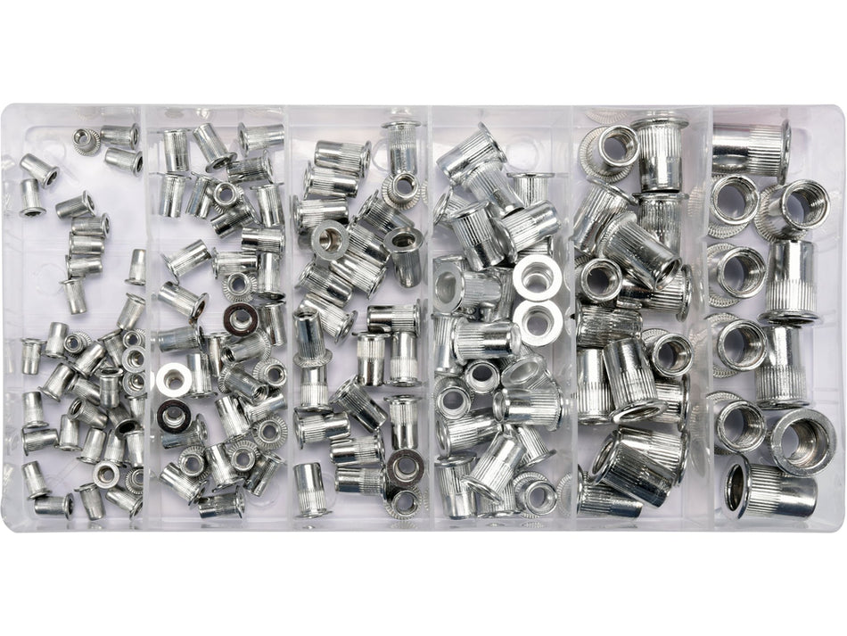 Set Piulite Nituibile M3–M10, 300 buc – fixare sigura si rezistenta sporita