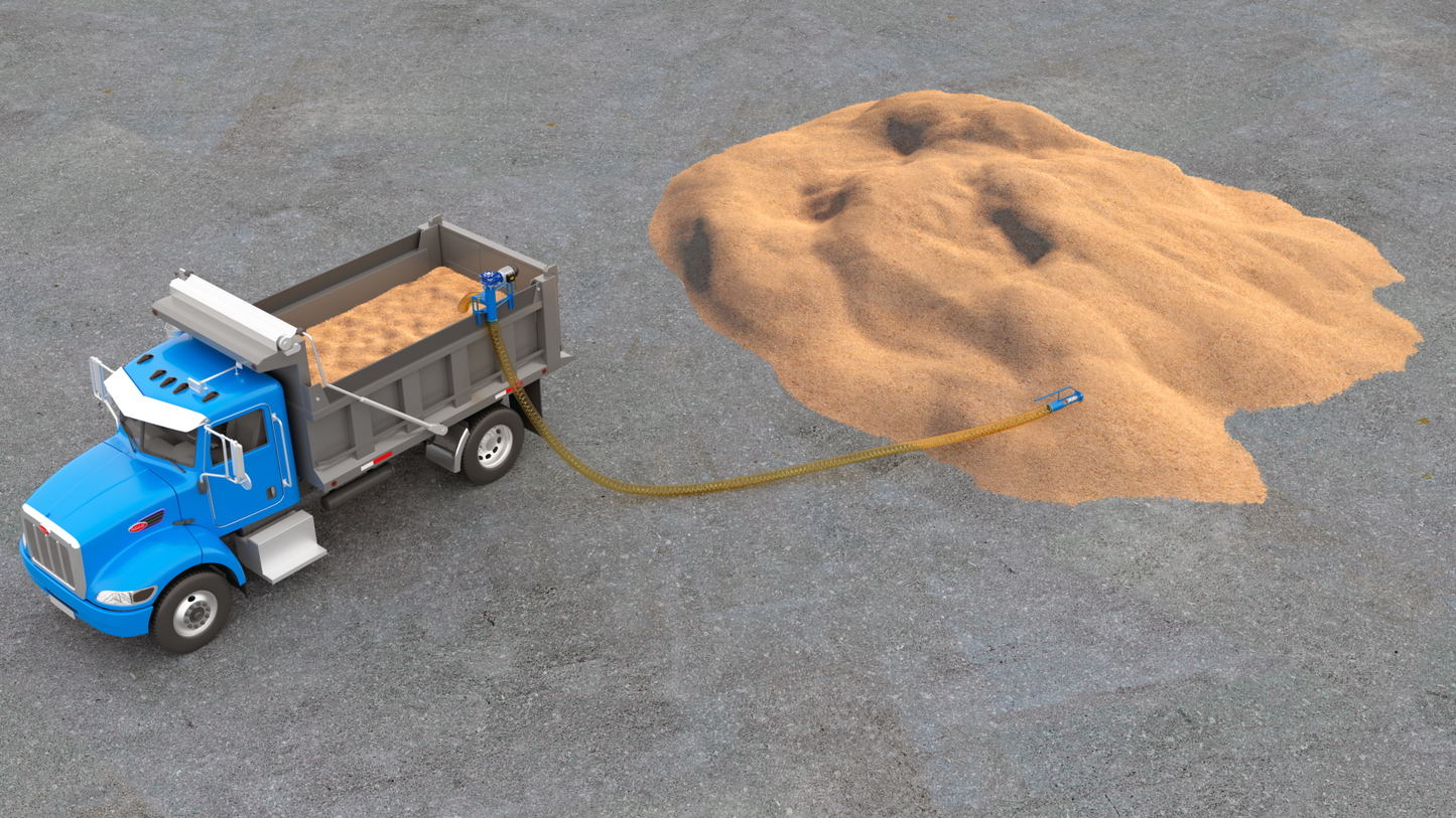 Snec flexibil pentru cereale 6 m, pana la 9 t/h – TMC, productivitate ridicata pentru agricultura