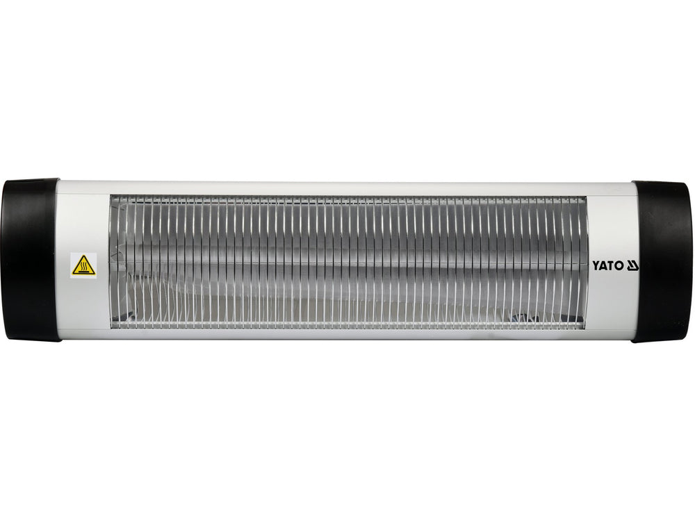 Incalzitor cu Infrarosu Yato 2000W, Lampa de Cuart, Reglaj Temperatura, Montaj pe Perete sau Tavan, Interior si Exterior