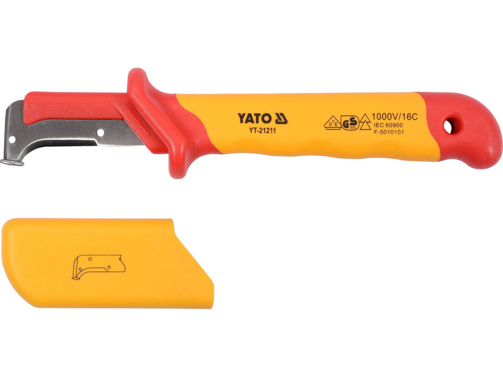 Cutit decablator izolat 155mm VDE YATO YT-21211 – Profesional, Sigur si Rezistent