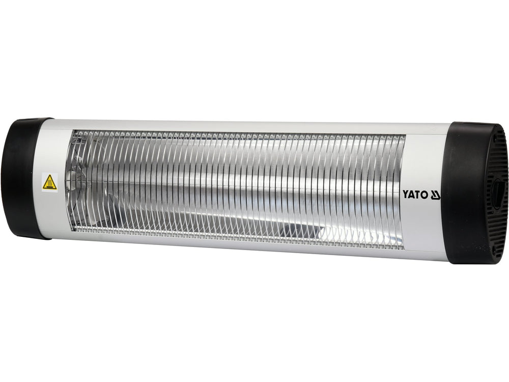 Incalzitor cu Infrarosu Yato 2000W, Lampa de Cuart, Reglaj Temperatura, Montaj pe Perete sau Tavan, Interior si Exterior - vedere 1