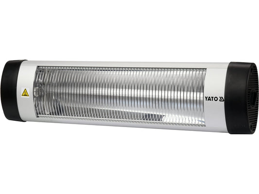 Incalzitor cu Infrarosu Yato 2000W, Lampa de Cuart, Reglaj Temperatura, Montaj pe Perete sau Tavan, Interior si Exterior