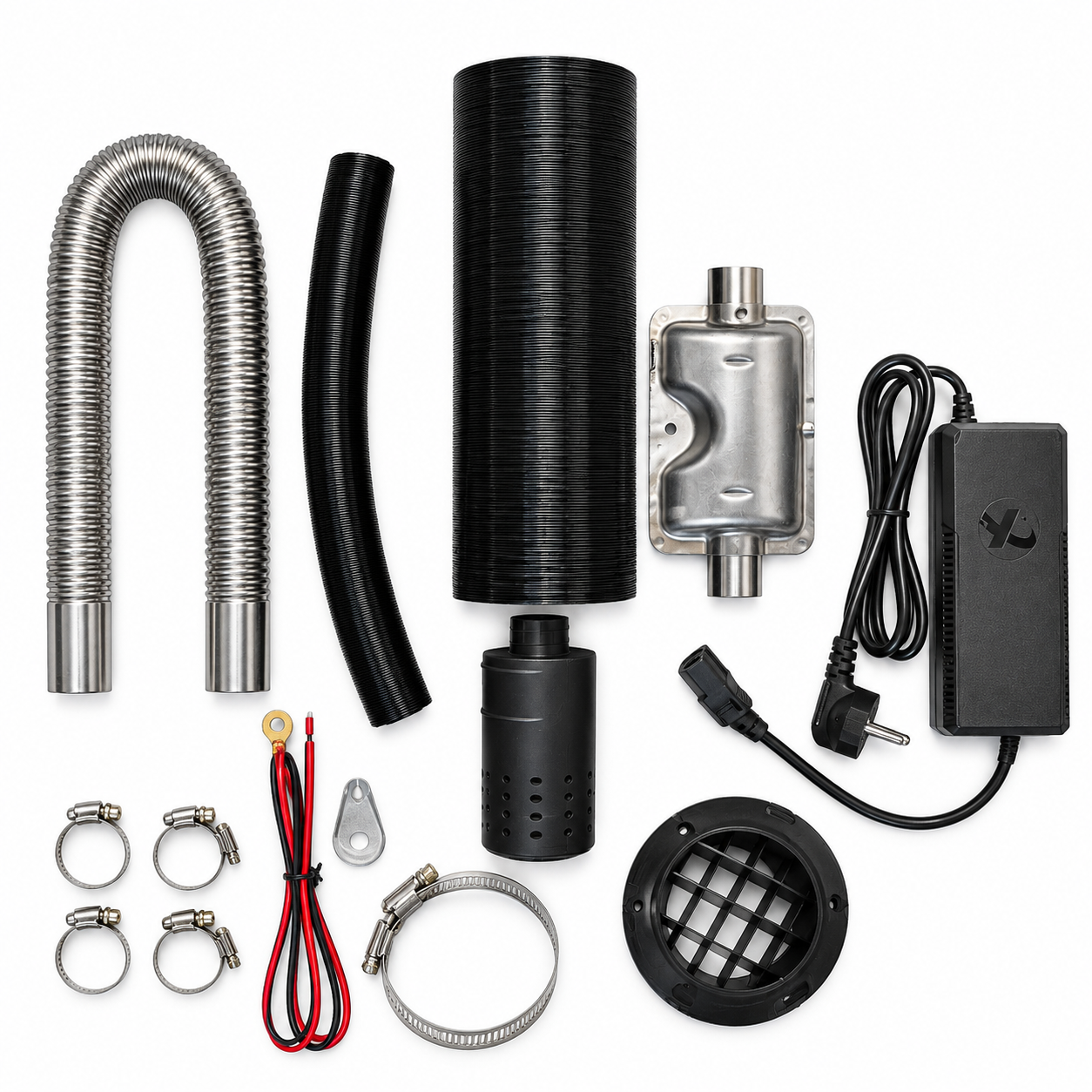 Sirocou  BR-8001, 8 kW, 12/24/220V, 40x25x26 cm