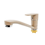 Baterie lavoar FLOW FL LF(B)-MB203ZBG, zinc, bej/crom