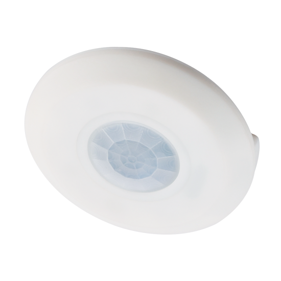 Senzor miscare extra-plat 360°, Ø95 mm, 800W