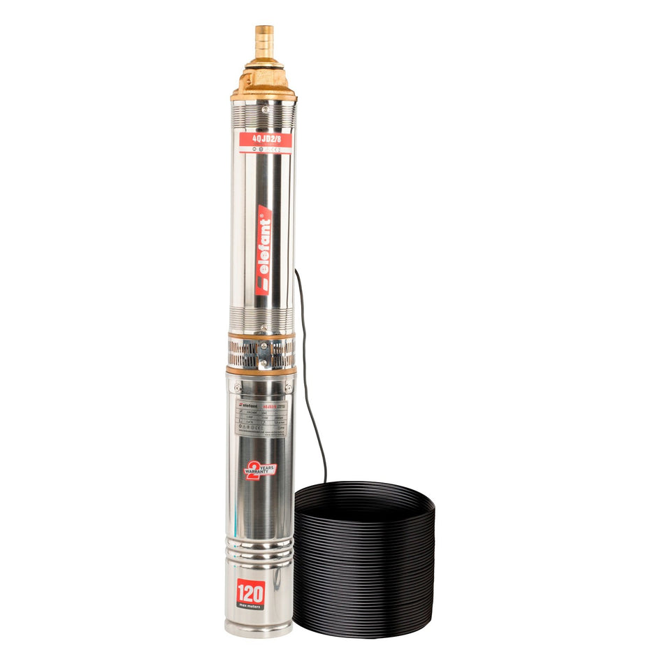 Pompa submersibila Elefant 750 W, 220 V, debit 5 m³/h, adancime 120 m, 10 kg