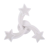Lustra LED Dimabila Stea, 62W, 3 Brate, 3 Culori + IR
