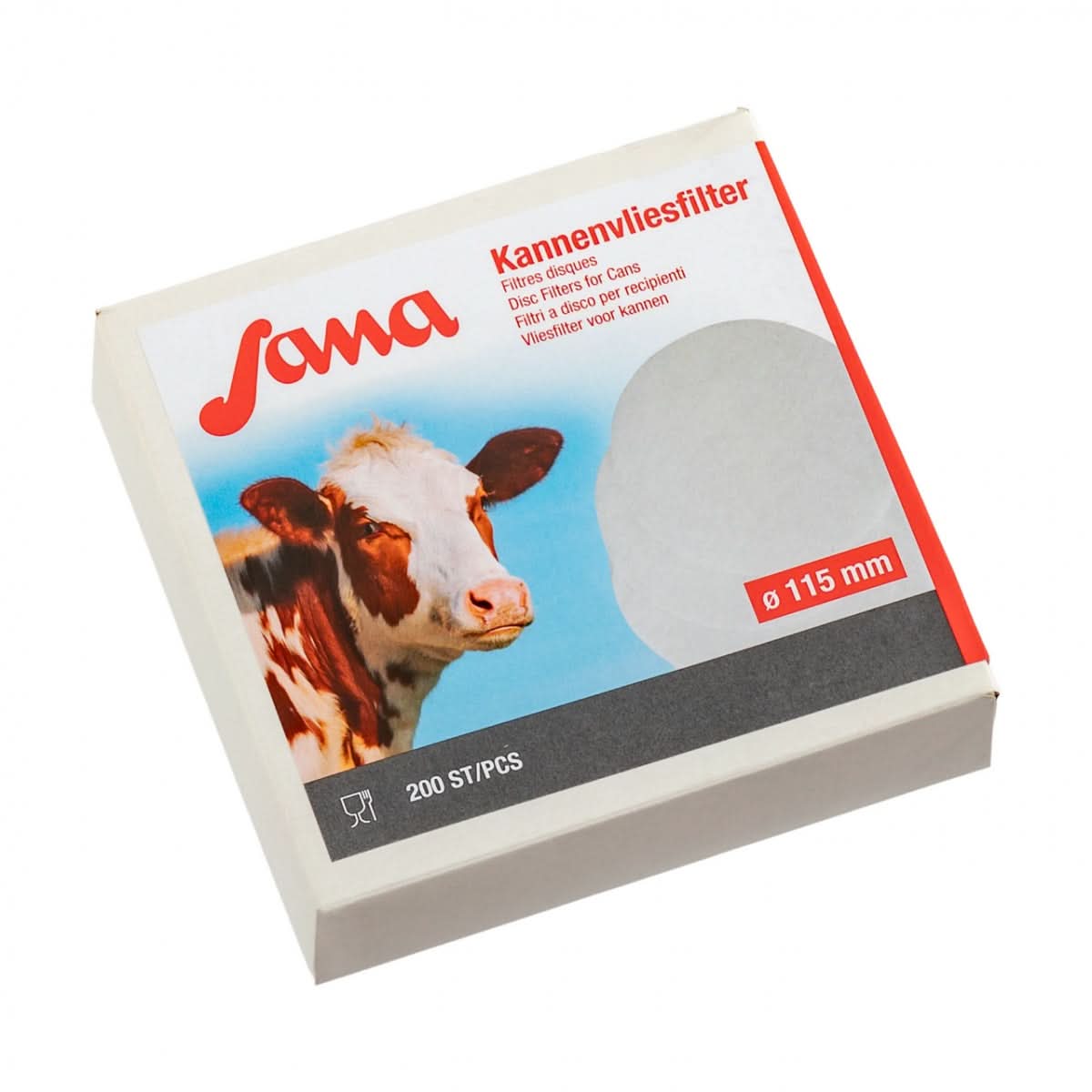 Filtru Disc pentru Lapte, Sana, 115 mm, 200 Bucati