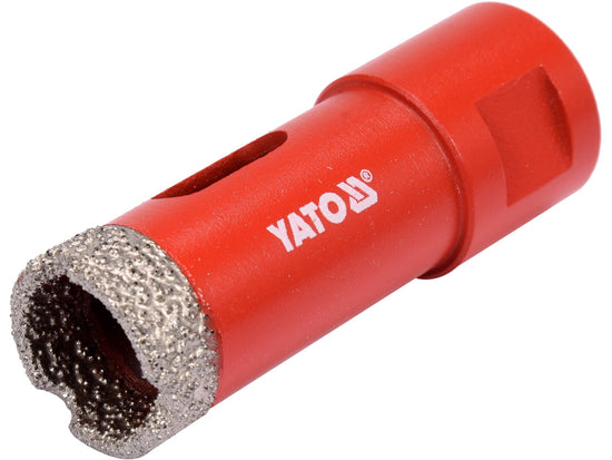 Carota diamantata 20 mm pentru ceramica si granit, taiere precisa Yato YT-60444 - imagine produs 1