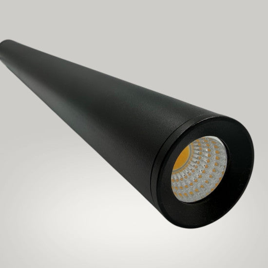 Lustra LED Suspendata MONO, 5W, 260lm, 3000K, Neagra