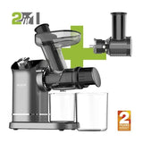 Storcator cu Presare la Rece si Razatoare Multifunctionala BÖHM BM1533SM, 150W, fara BPA