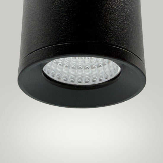 Lustra LED Suspendata MONO, 5W, 260lm, 3000K, Neagra