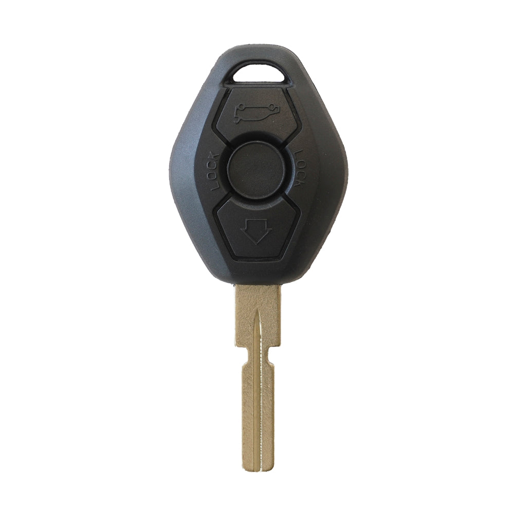 Carcasă Cheie Contact pentru BMW Seria 3 (E36-E46), X3 (E83), Z3, X5 (E53), Seria 7 (E38), 3 Butoane, cu Cheie