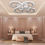 Lustra LED Juno, 96W, 8 Brate, 560x85mm, 3 Culori + IR