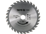 Disc circular pentru lemn 150x30T x 20 mm, taiere precisa Yato YT-60533 - imagine produs 1