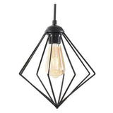 Lustra Lina, 1xE27, 60W, 72x24cm, Negru