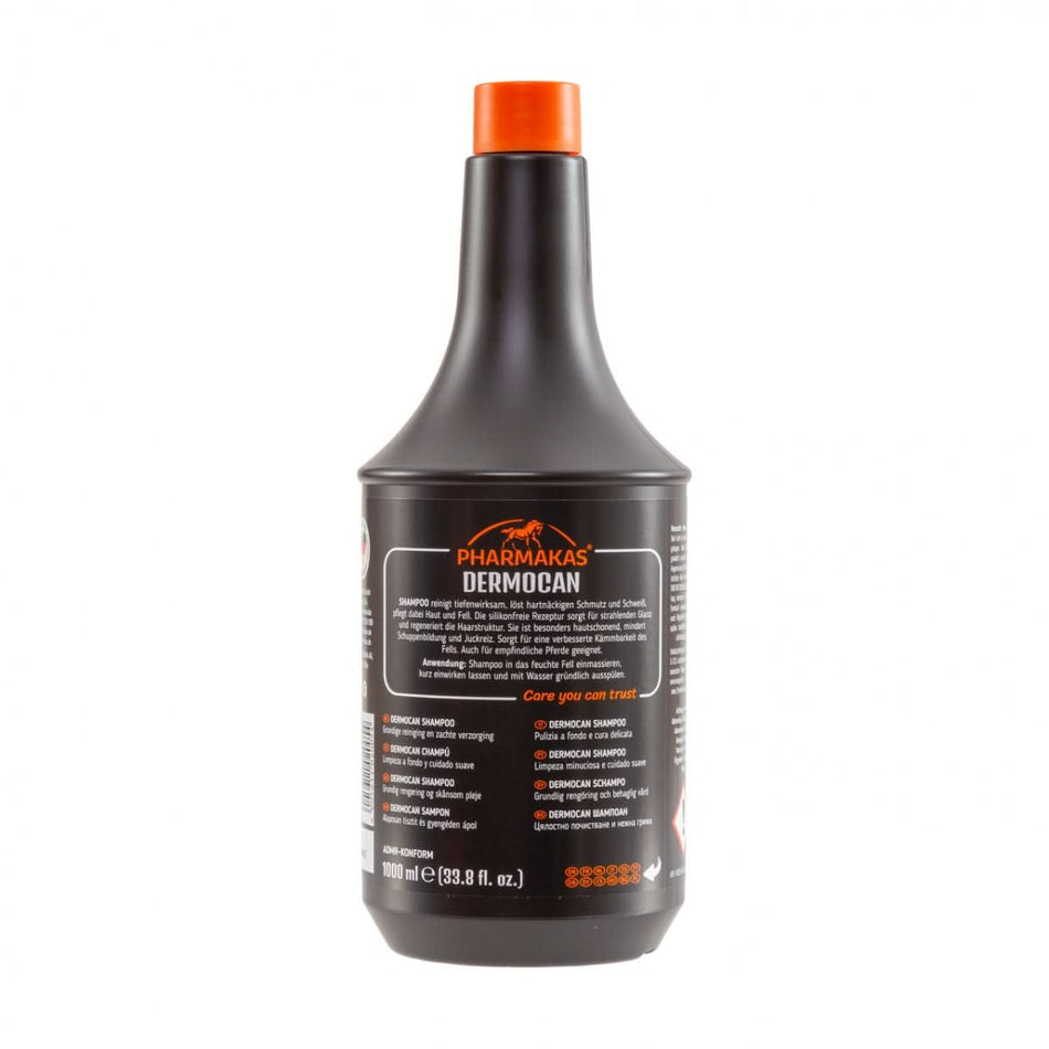 Sampon pentru cai, Dermocan, 1000 ml