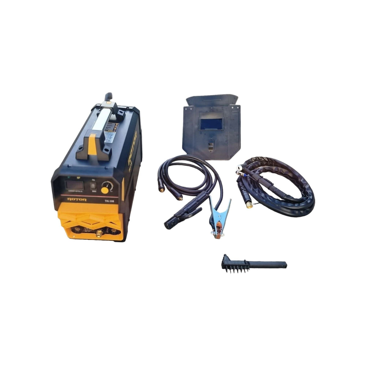 Aparat de sudura ROTOR TIG-300A, TIG 300A / MMA 180A, electrozi 1.6–5 mm, accesorii incluse