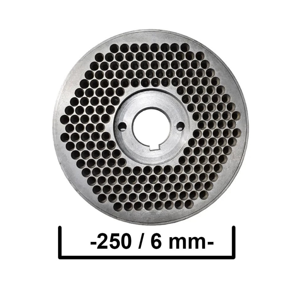Matrita pentru granulator KL-250 cu gauri de 6 mm Ø