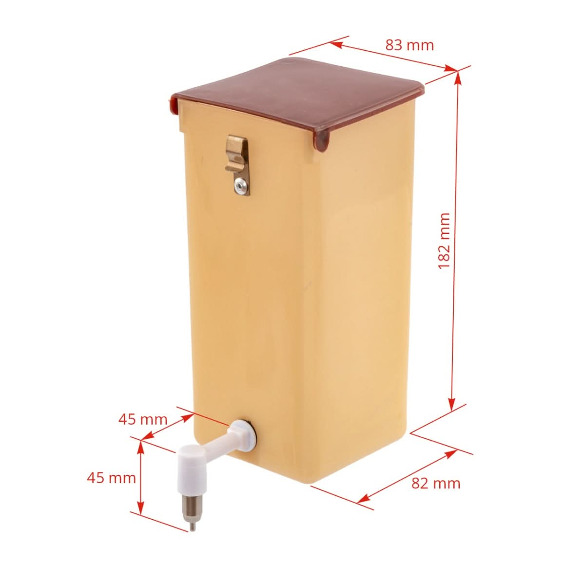 Adapatoare cu capac pentru iepuri. Capacitate: 1 litru