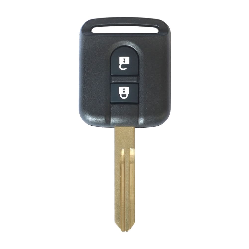 Carcasă Cheie Contact AKONEN 54154 pentru Nissan Juke, Micra, Navara, Qashqai, X-Trail - 2 Butoane, cu Cheie