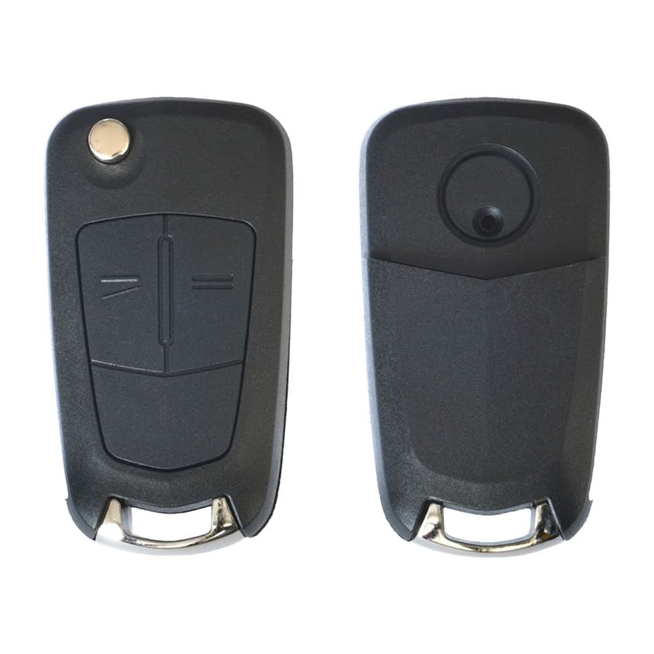 Carcasă Cheie Contact AKONEN 54157 pentru Opel Astra, Corsa, Tigra, Vectra - 2 Butoane, cu Cheie