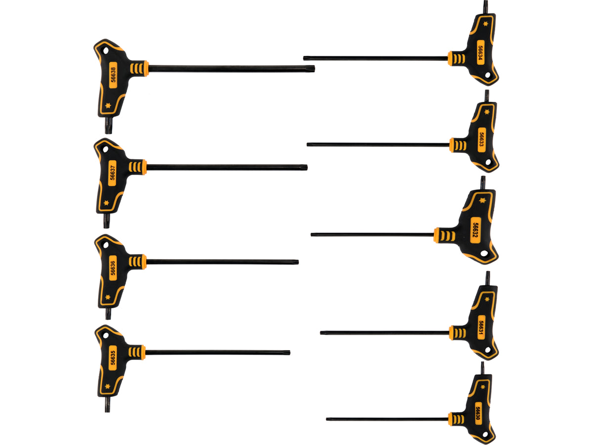 SET CHEI TORX CU MANER, 9 PIESE