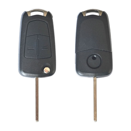 Carcasă Cheie Contact AKONEN 54157 pentru Opel Astra, Corsa, Tigra, Vectra - 2 Butoane, cu Cheie