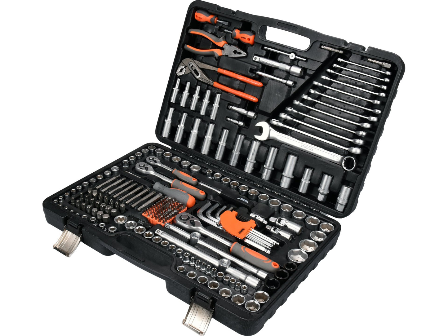 TRUSĂ TUBULARE 1/2''-3/8''-1/4'', 225 PIESE