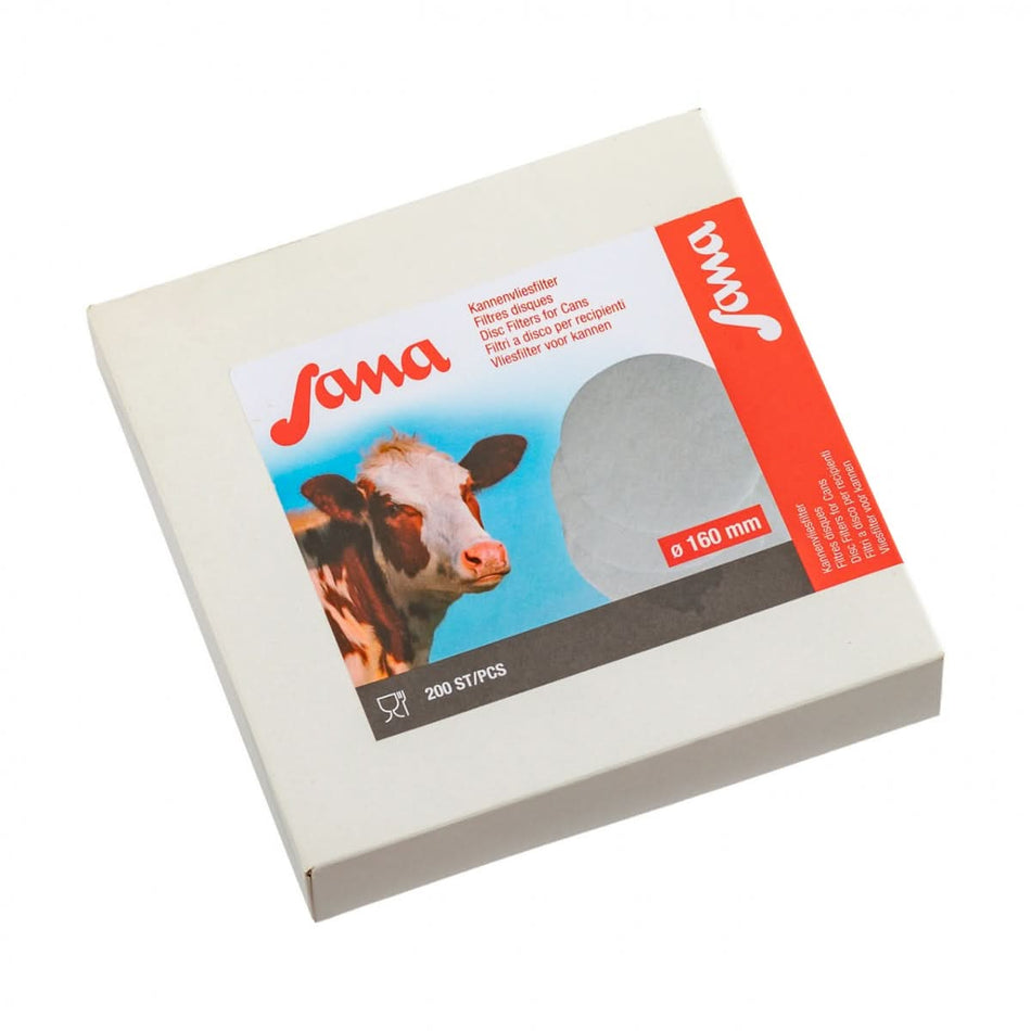 Filtru disc pentru lapte, Sana, 170 mm, 200 buc