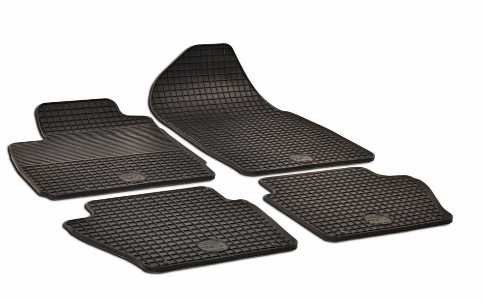 Set Covorașe Auto Cauciuc Umbrella pentru Ford Fiesta (2009-2016), Gri Carbon
