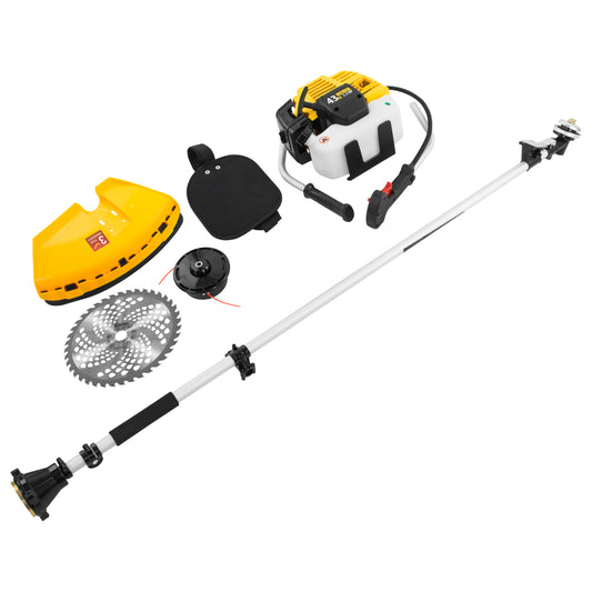 Trimmer pe benzină Denzel DT 43, 43 cm³, 2,5 CP, cu tijă fixă