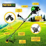 Motocoasa Benzina PartnerPro DX52E, 5.5CP, 2T, 10000 RPM, pentru iarba si tufis