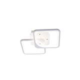 Lustra LED Patrata 50W, 2 Brate, 3 Culori, IR, 550x115 mm