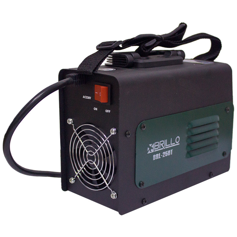 Aparat de sudura tip invertor Brillo BRL-250T, 250A, MMA, tehnologie IGBT, compatibil generator