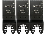 Set 3 panze multitool Yato YT-34685 - imagine produs 1