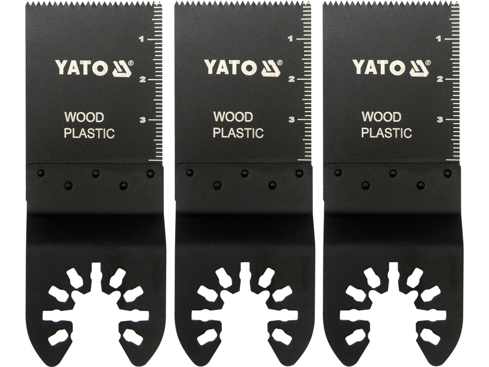 Set 3 panze multitool Yato YT-34685 - imagine produs 1