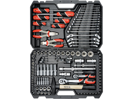 Trusa tubulare, chei combinate si antrenor 109 piese Yato YT-38891 - imagine produs 3