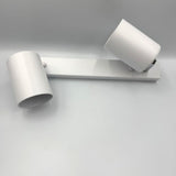 Spot liniar reglabil 2xGU10, 450 mm, alb