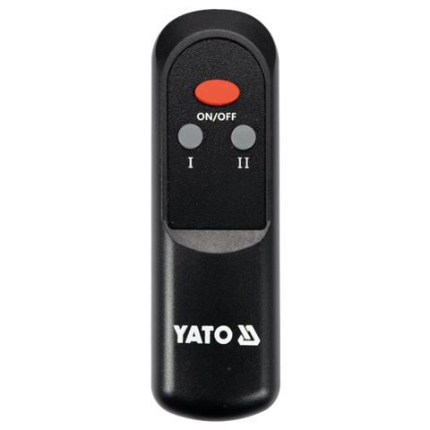 Incalzitor cu Infrarosu Yato 2000W, 2 Trepte de Putere, Telecomanda, Montaj pe Perete sau Tavan, Protectie IP65