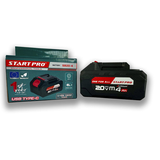 Acumulator StartPro SB20-4, 20V, 4Ah, Li-Ion