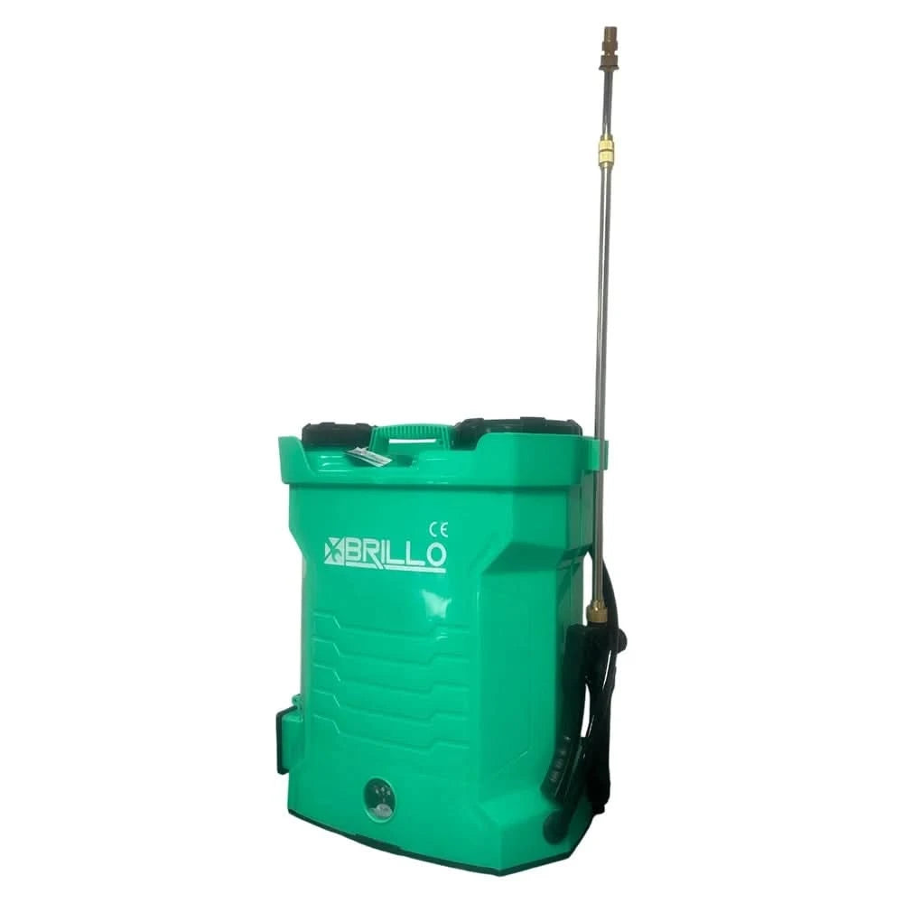 Pompa stropit electrica Brillo 12 litri acumulator 12V 8Ah lance inox 6 bari