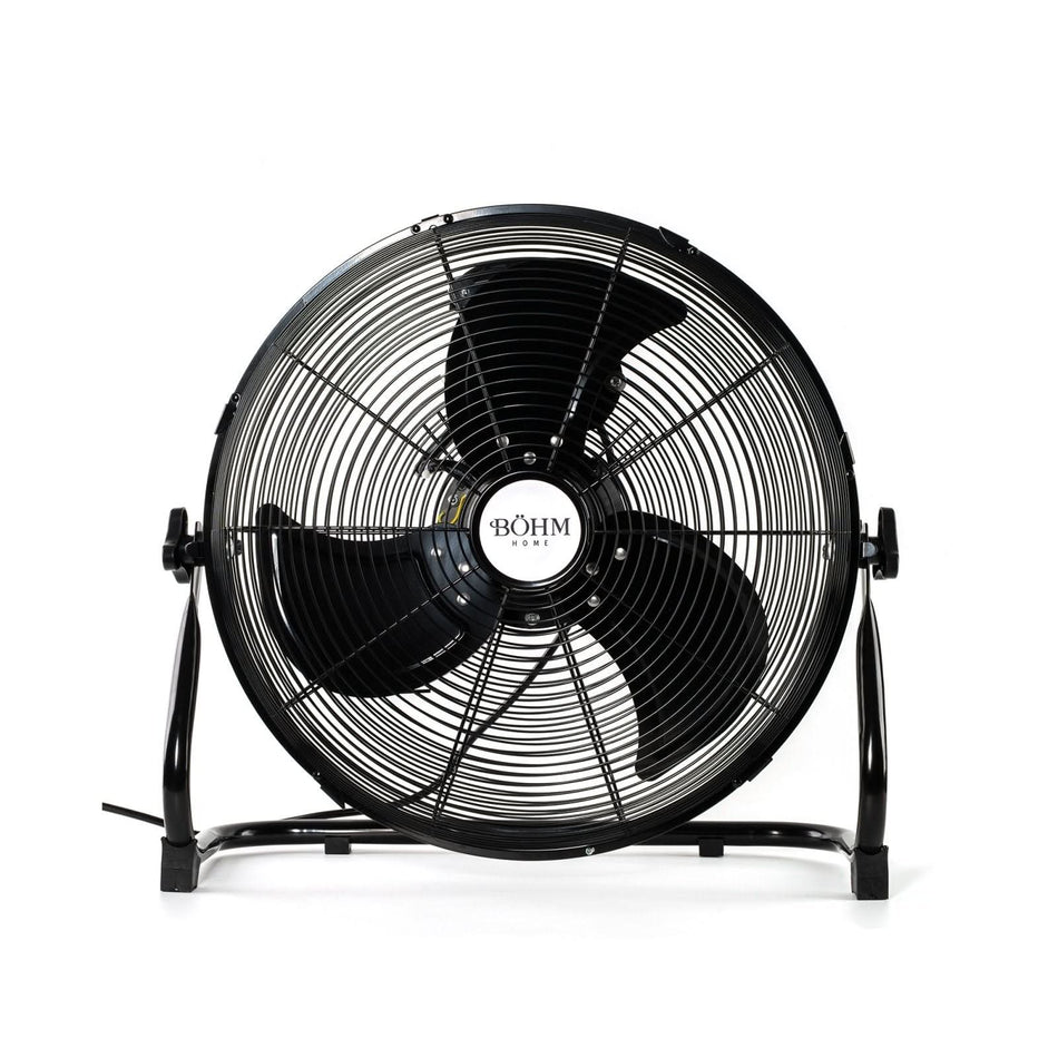 Ventilator de Podea 16" BOHM BLFF-40 – 3 viteze, 90W, unghi inclinare reglabil